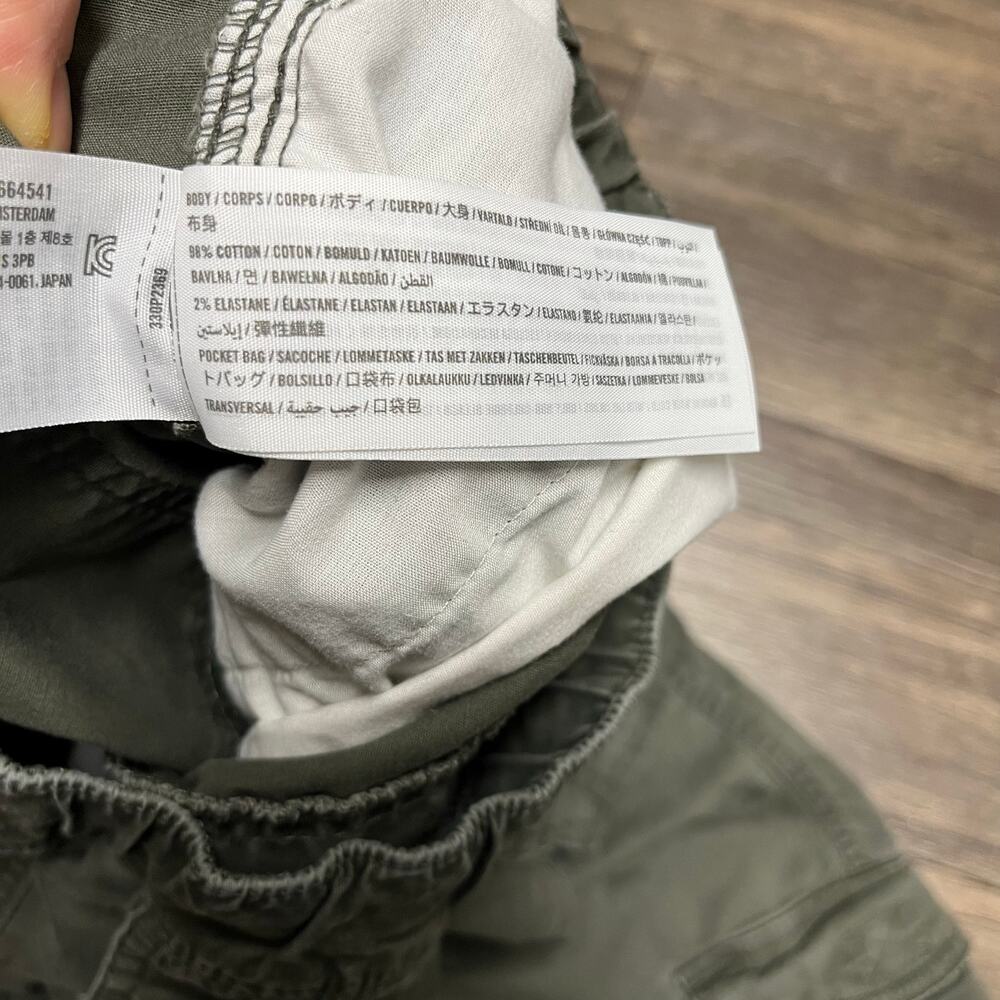 Hollister Y2K Cargo Jogger Pants Olive Green Women XS Epic Flex Grunge Utility - Picture 8 of 11